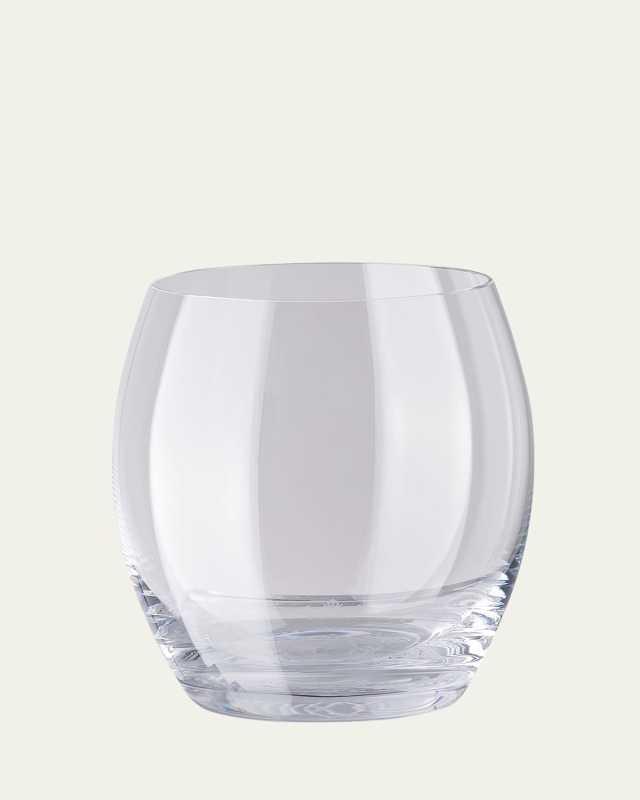 Medusa Lumiere Clear Whiskey Double Old-Fashioned Glasses, Set of 2